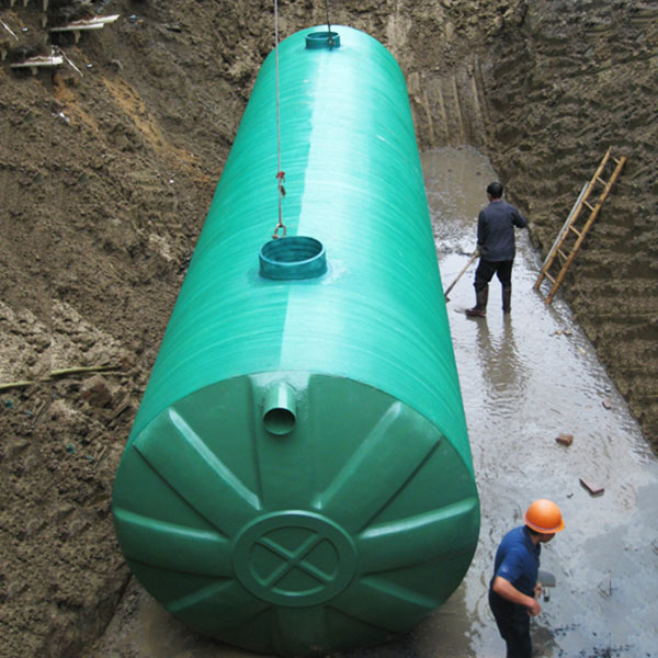 化粪池安装现场